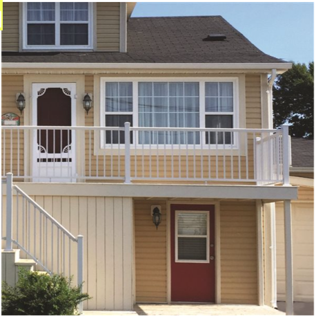 Nuvo Iron 6-Ft x 42-In White Square Aluminum Deck Railing Kit