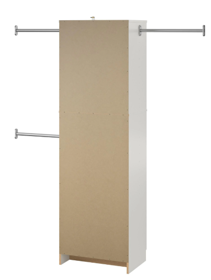 Systembuild Evolution Evone 4 Drawer Closet Storage, White
