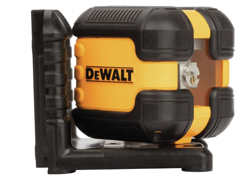 DEWALT 55 ft. Red Beam Self-Leveling Cross Line Laser Level with (2) AA Batteries ( LIGHTLY USED)