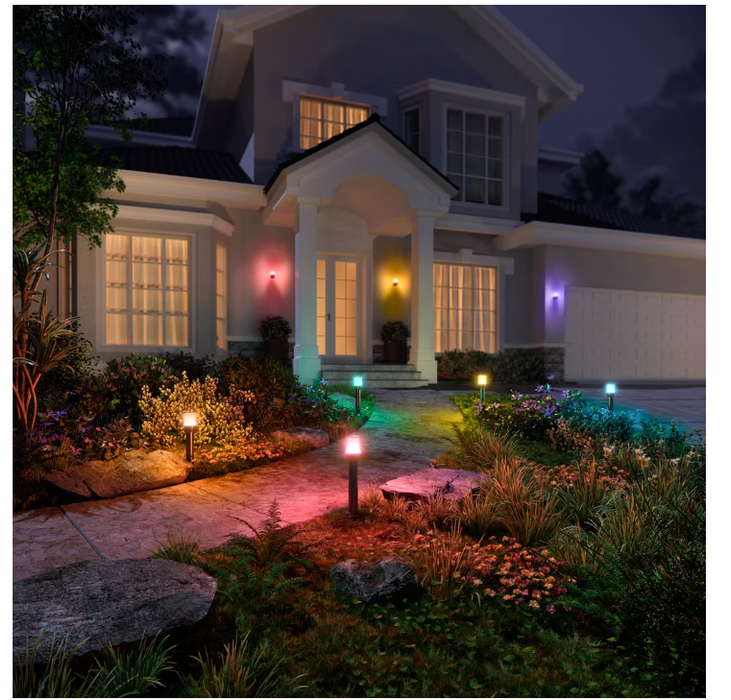 Philips WiZ Low Voltage 12V Outdoor Bollard Extension Full Colour Smart Wi-Fi (NEW)