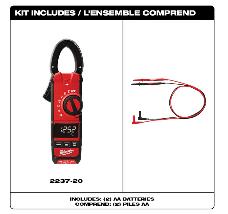Milwaukee Tools 600 Amp AC/DC Digital Clamp Meter