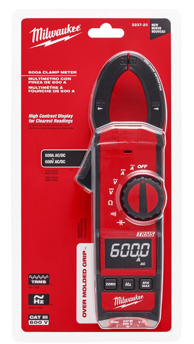 Milwaukee Tools 600 Amp AC/DC Digital Clamp Meter
