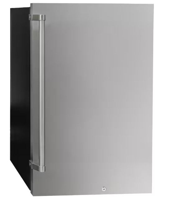 Danby 20 in. 4.4 cu. ft. Outdoor Refrigerator in Stainless Steel