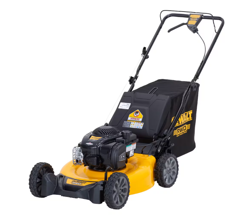 DEWALT 21 in. Low Wheel Self-Propelled RWD Gas Mower