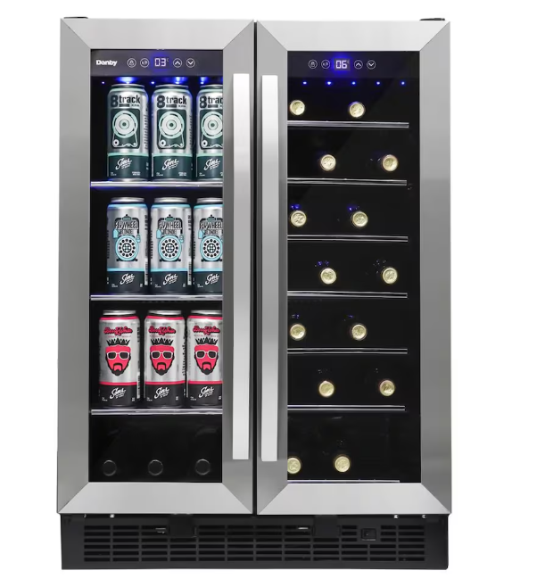 Danby 5.2 cu. ft. French Door Wine & Beverage Center (NEW)