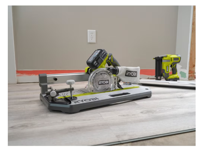 RYOBI 18V ONE+ Cordless Lithium-Ion 5-1/2-inch Flooring Saw (Tool-Only)