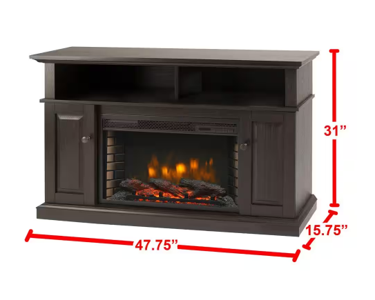 48" Electric Fireplace