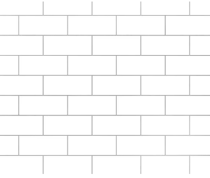 American Standard Passage 32 in. x 60 in. x 72 in. 4-Piece Glue-Up Alcove Shower Wall in White Subway Tile