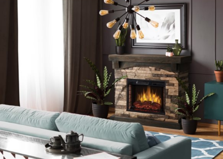 42" Infrared Electric Fireplace