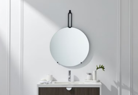 Gluckstein Cole Collection 24” Round Frameless Mirror (new)