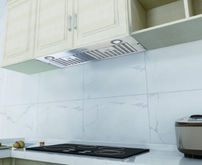 Vanity Art 28 in. 600 CFM Stainless Steel Under Cabinet Range Hood with 2 LED Lights, 3 Speed Button Control (new)