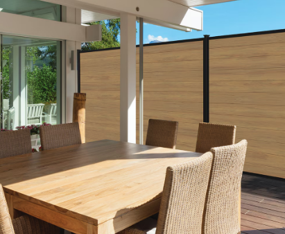 Barrette Outdoor Living 6' x 6' Vinyl Fence Infill Boards ( Set of 12) Cypress