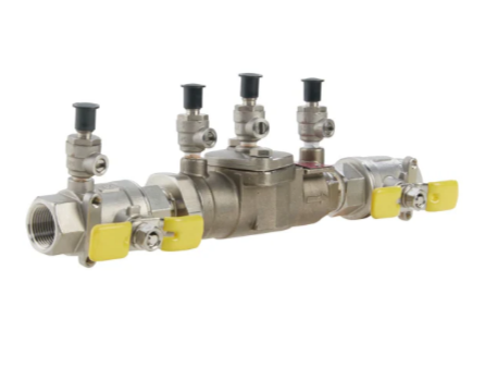 Watts SS007M3-QT 3/4" Stainless Steel Double Check Valve Assembly Backflow Preventer