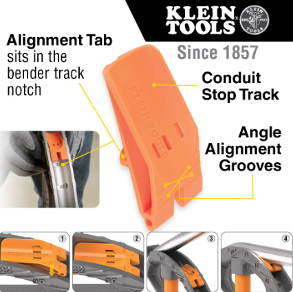 Klein Tools 1 in. Iron Conduit Bender