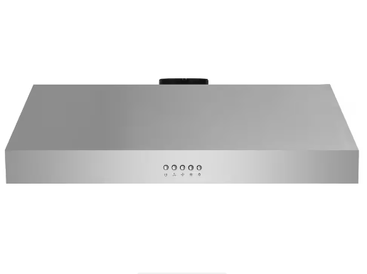 Cosmo 30 in. Haven Collection Ducted Under Cabinet Range Hood, Button Control, Stainless Steel