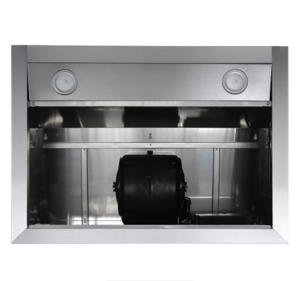 Cosmo 30 in. Haven Collection Ducted Under Cabinet Range Hood, Button Control, Stainless Steel