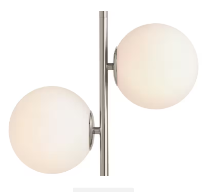 Home Decorators Collection Elisot 2- Light Brushed Nickel Pendant