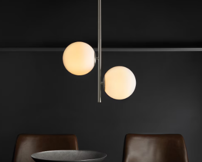 Home Decorators Collection Elisot 2- Light Brushed Nickel Pendant