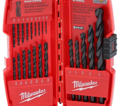 Milwaukee Tool 21-Piece Thunderbolt Black Oxide Drill Bit Set (New)