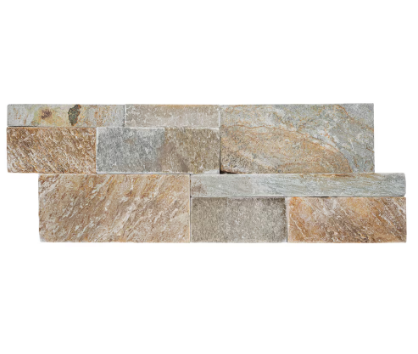 MSI Stone ULC Golden Honey 6 in. x 24 in. Splitface Quartzite Wall Tile (6 sq. ft./case)