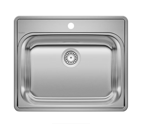 Blanco ESSENTIAL 25 in. Single Bowl Drop-in Laundry Sink - 1 Hole