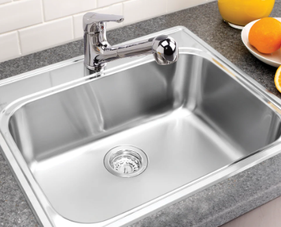 Blanco ESSENTIAL 25 in. Single Bowl Drop-in Laundry Sink - 1 Hole