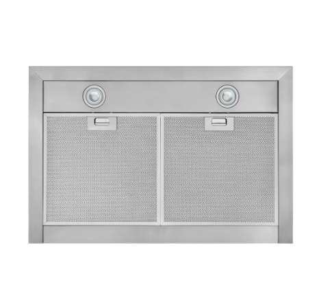 Broan-NuTone 30-inch Low Profile Pyramid Chimney Wall Mount Range Hood, 450 MAX Blower CFM in Stainless Steel Non-Duct Kit Separate