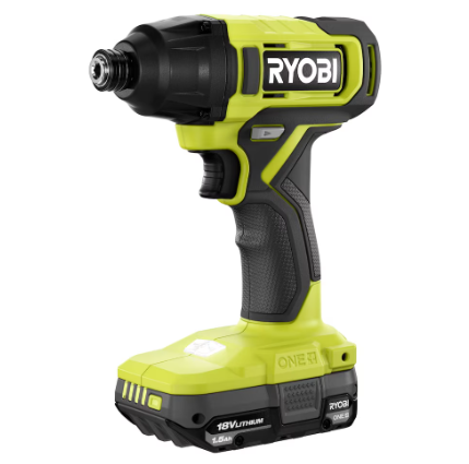 RYOBI 18V ONE+ 10-Tool Kit with (1) 1.5 Ah, (2) 4.0 Ah Batteries & Charger