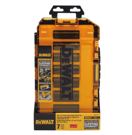 Impact Deep Socket Set