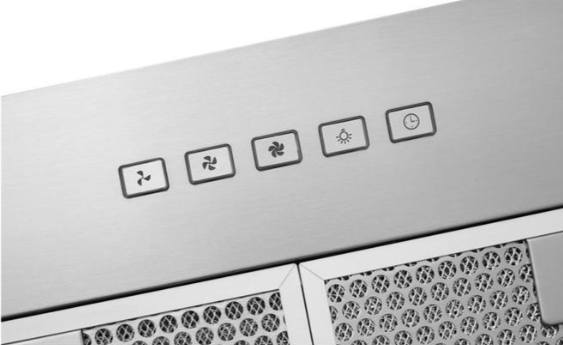 Mistral 27.5-In 450 CFM Built-In Range Hood Stainless Steel (New)