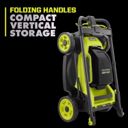 RYOBI 40V HP Brushless 20-inch Cordless Battery Walk Behind Self-Propelled Mower (Tool Only) (Used)