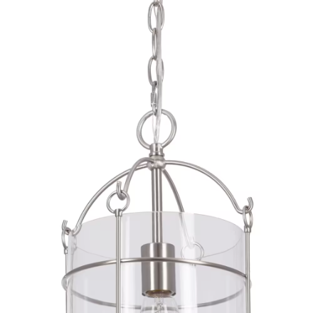 Sutton 1-Light Brushed Nickel Pendant (New)