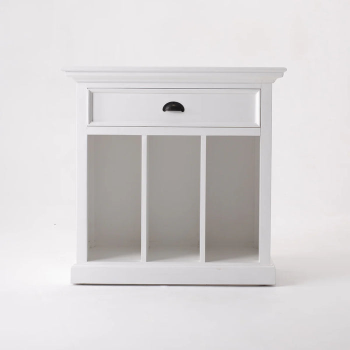Halifax Grand Bedside Table with Dividers (T757) (NEW)