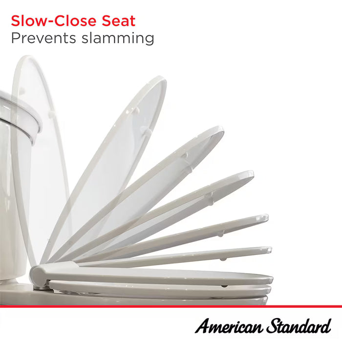 American Standard Tofino 1-Piece 4.1/6.0 LPF Dual Flush Standard Height Elongated Concealed Toilet in White (New, Out Of Box)