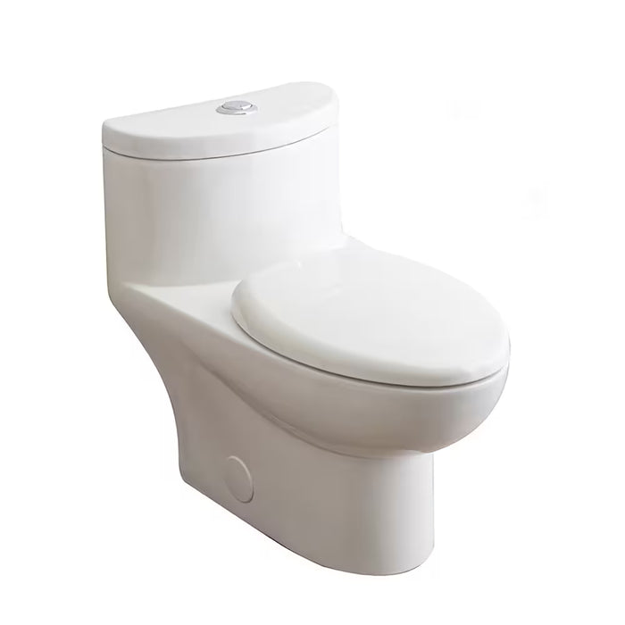 American Standard Tofino 1-Piece 4.1/6.0 LPF Dual Flush Standard Height Elongated Concealed Toilet in White (New, Out Of Box)