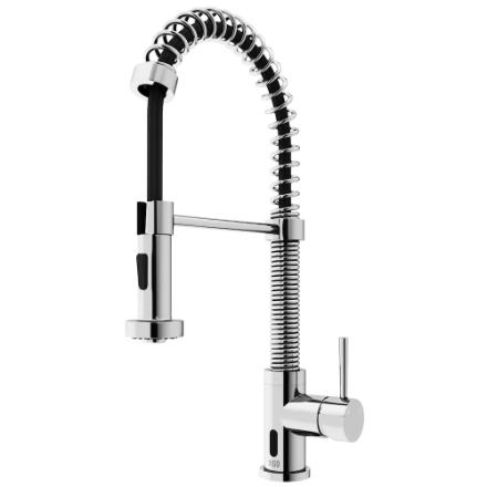 VIGO Edison Single-Handle Pull-Down Sprayer Kitchen Faucet and Touchless Sensor in Chrome (New)