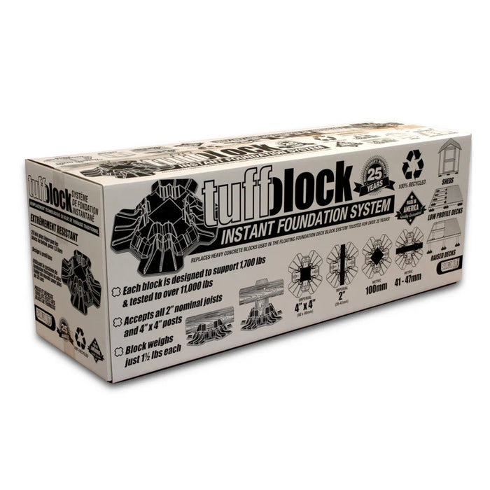 Tuffblock Instant Foundation System 24 pack (new)