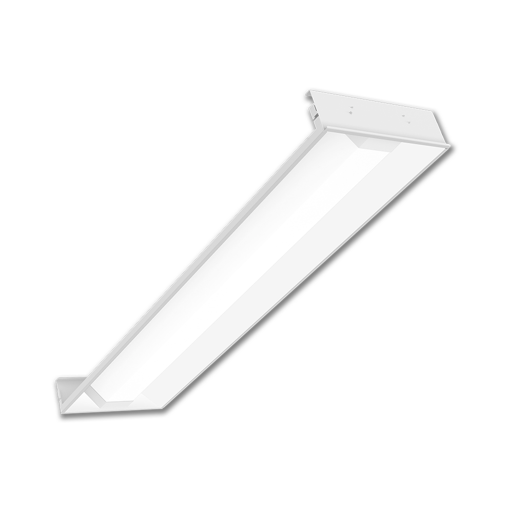 LED Recessed Troffer Visioneering Viscor Angled Lens — Habitat for ...