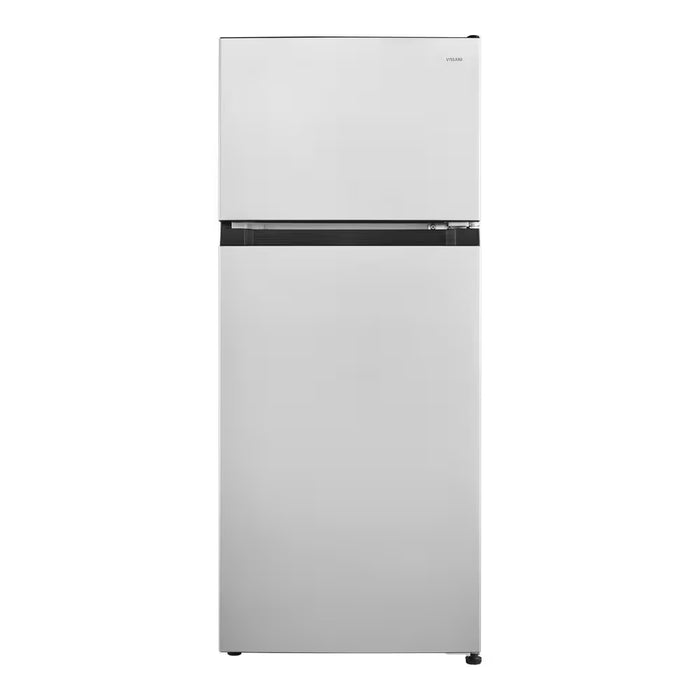 Vissani 19-inch W 4.5 Cu. Ft. Top Freezer Mini Refrigerator in Stainless Steel Look - ENERGY STAR (Used)