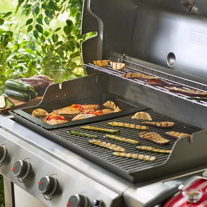Weber Cast-Iron Griddle for Genesis II and II LX 300/400/600 Gas BBQ (New)