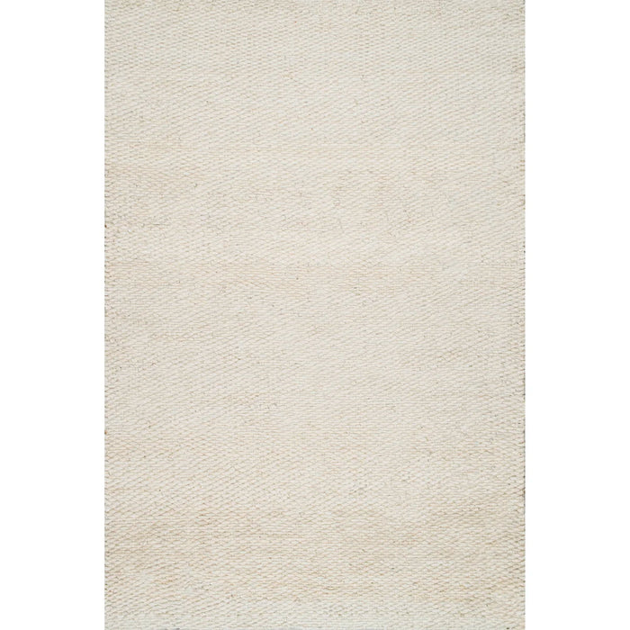 Whalan Handmade Tufted Jute Sisal Off White Area Rug - Rug Size Rectangle 4' x 6' (NEW)