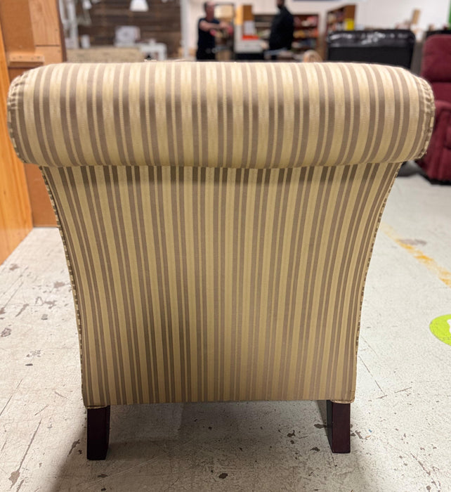 Golden Stripped Chair