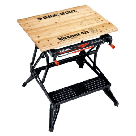 Black + Decker Workmate 425 30-inch Folding Portable Workbench and Vise