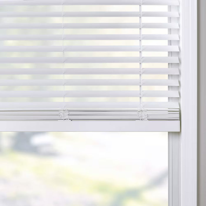 2-inch Faux Wood Blind, White - 72 in. W x 48 in. L (New)