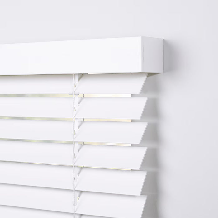 2-inch Faux Wood Blind, White - 72 in. W x 48 in. L (New)