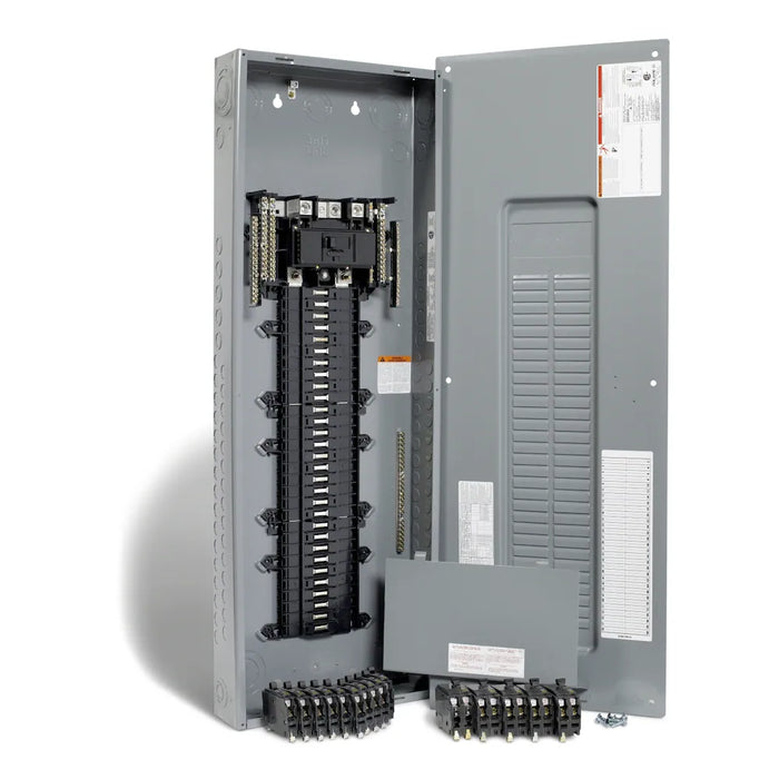 Schneider Electric Square D 200 Amp 60 Spaces 80 Circuits Maximum Qwikpak Panel Package with Breakers (Used)