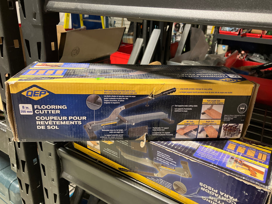 QEP 8 in. Cutter Laminate Flooring (new)