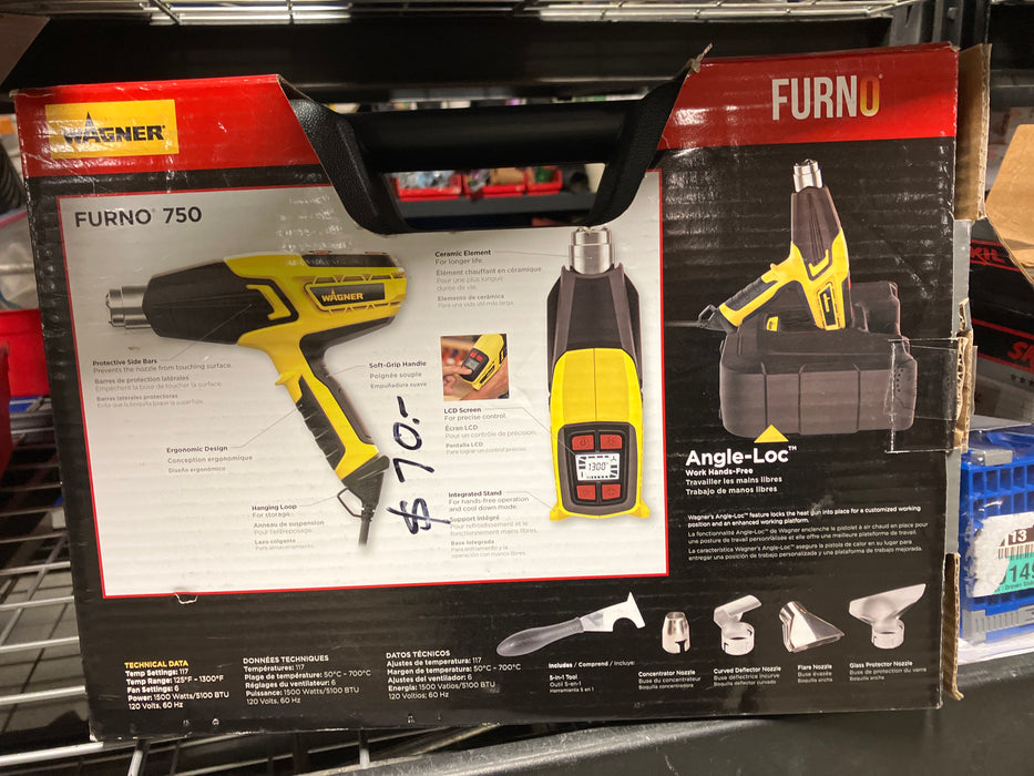 Wagner FURNO 750 Heat Gun (new)