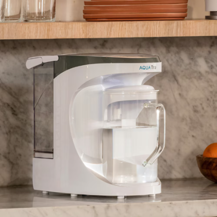 AquaTru Carafe Countertop 4-Stage Reverse Osmosis Water Purifier (New)