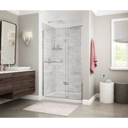 Maax Utile Marble Carrara Single Shower Wall Panel (new)